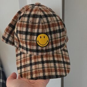 Aerie Smiley Wool Blend Baseball Cap